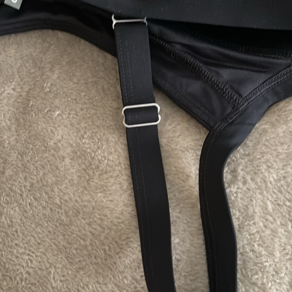 Lands End  Chlorine Resistant Blouson Tankini with built in bra size 14DD - Picture 5 of 9